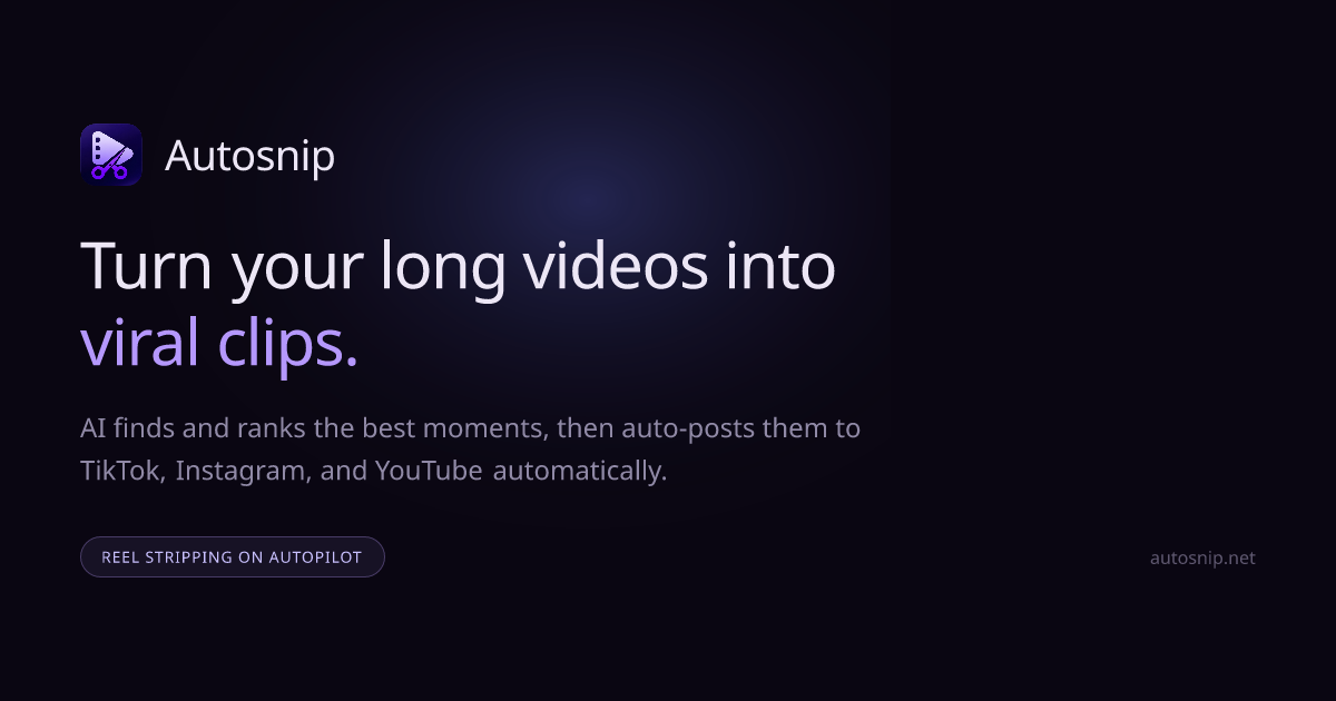 Autosnip screenshot